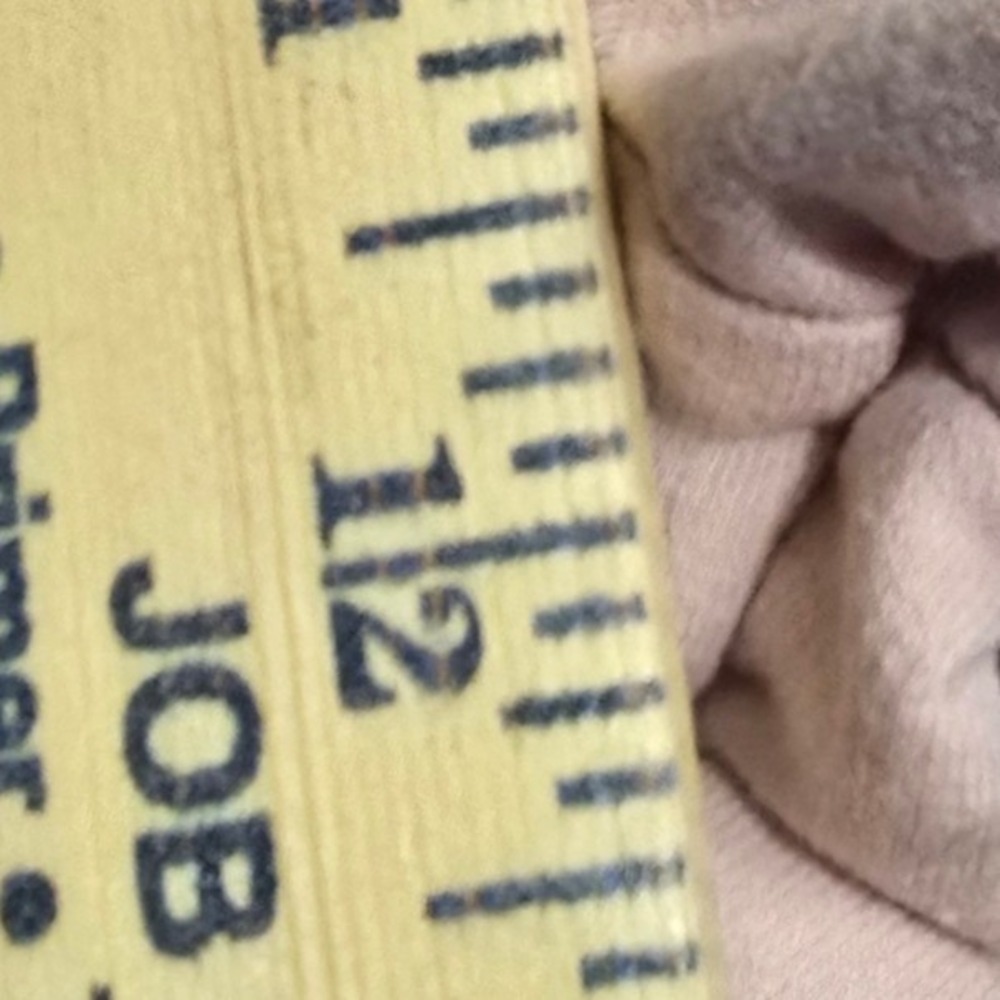 Beaux Art Pink Gray Cotton Full Zip Hoodie and Pants Tracksuit Set XL - Picture 11 of 14